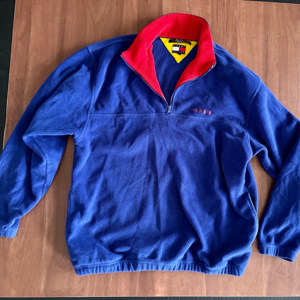 Vintage Tommy Hilfiger 1/4 zip fleece